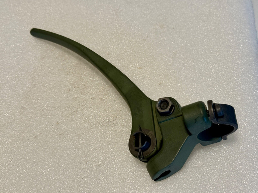 Harley 4149-41N WLA WLC Cast Iron Hand Front Brake Lever OD Green WWII Complete