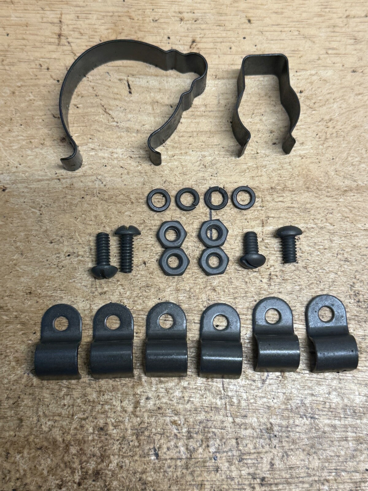 Harley 9962 Knucklehead Panhead Side Car Fender & Frame Wire Clip Kit 39-54 USA