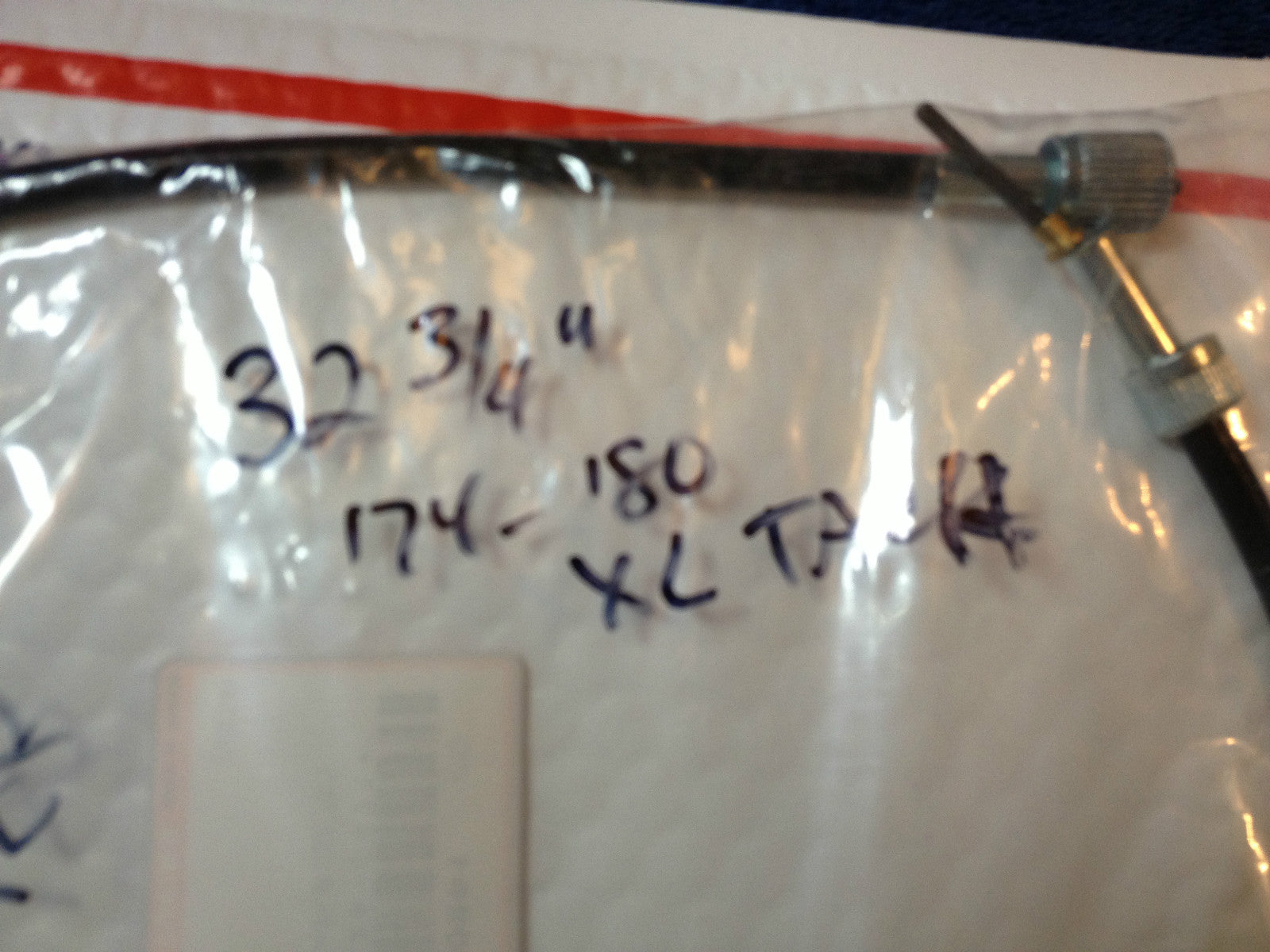 Harley Sportster Tach Tachometer Cable 1974-80 32 3/4” long 92065-74