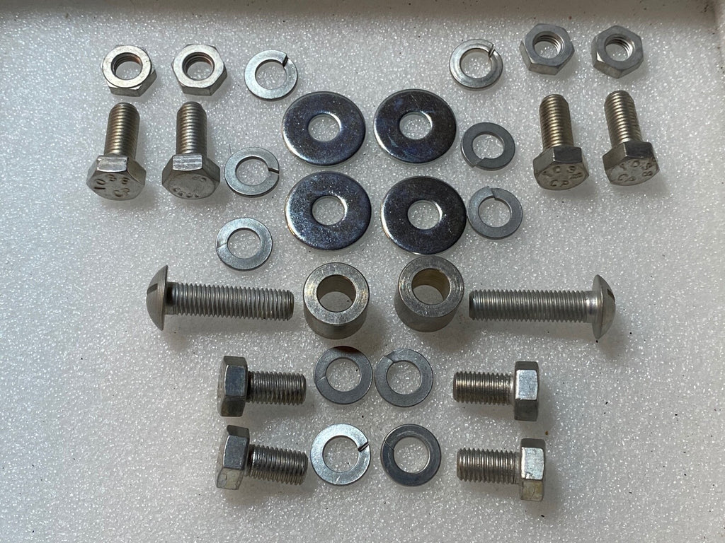 Harley Panhead Windshield Mounting Bracket Hardware Kit CP Bolts 1949-59 USA 