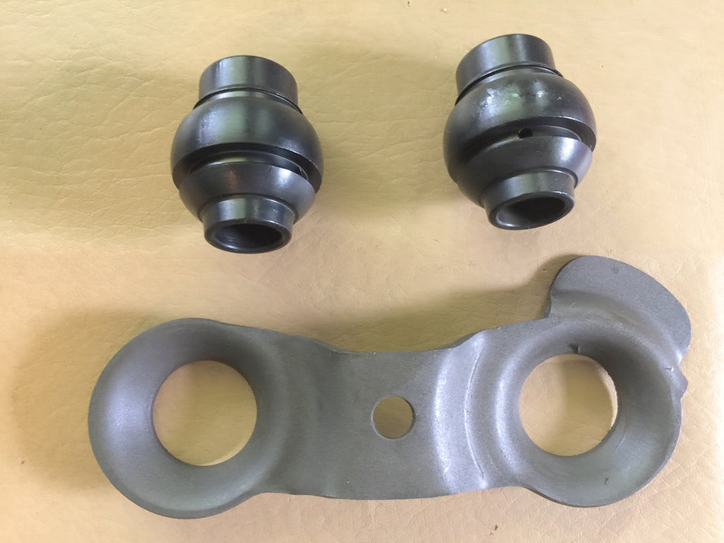 Harley Springer Fork Spring Ball Bushings & Retainer 46-57 Knucklehead UL WL 