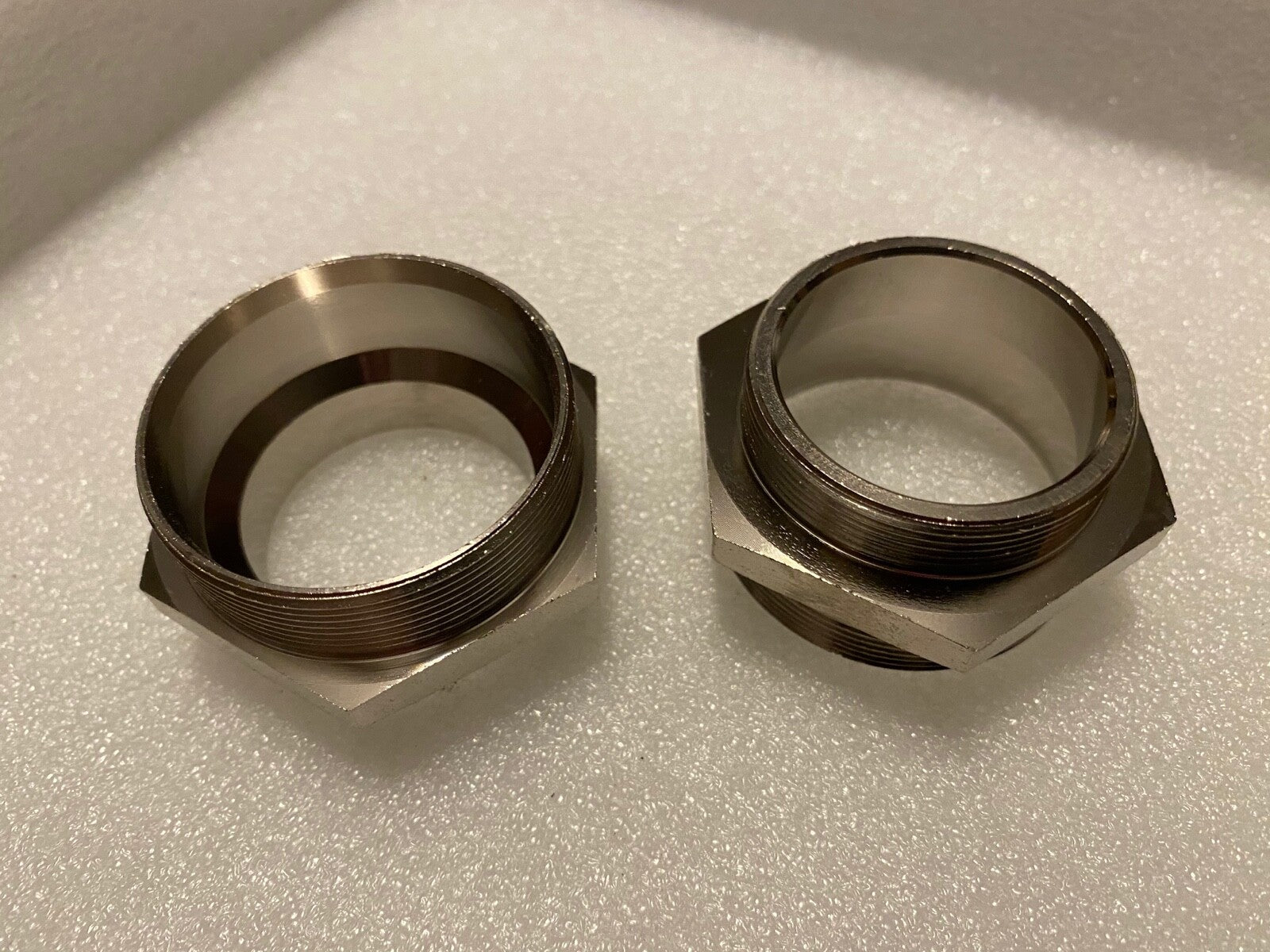 Harley  J JD 74" Manifold Inlet Intake Nipples Nickel 1923-29 OEM# 1112-23 USA