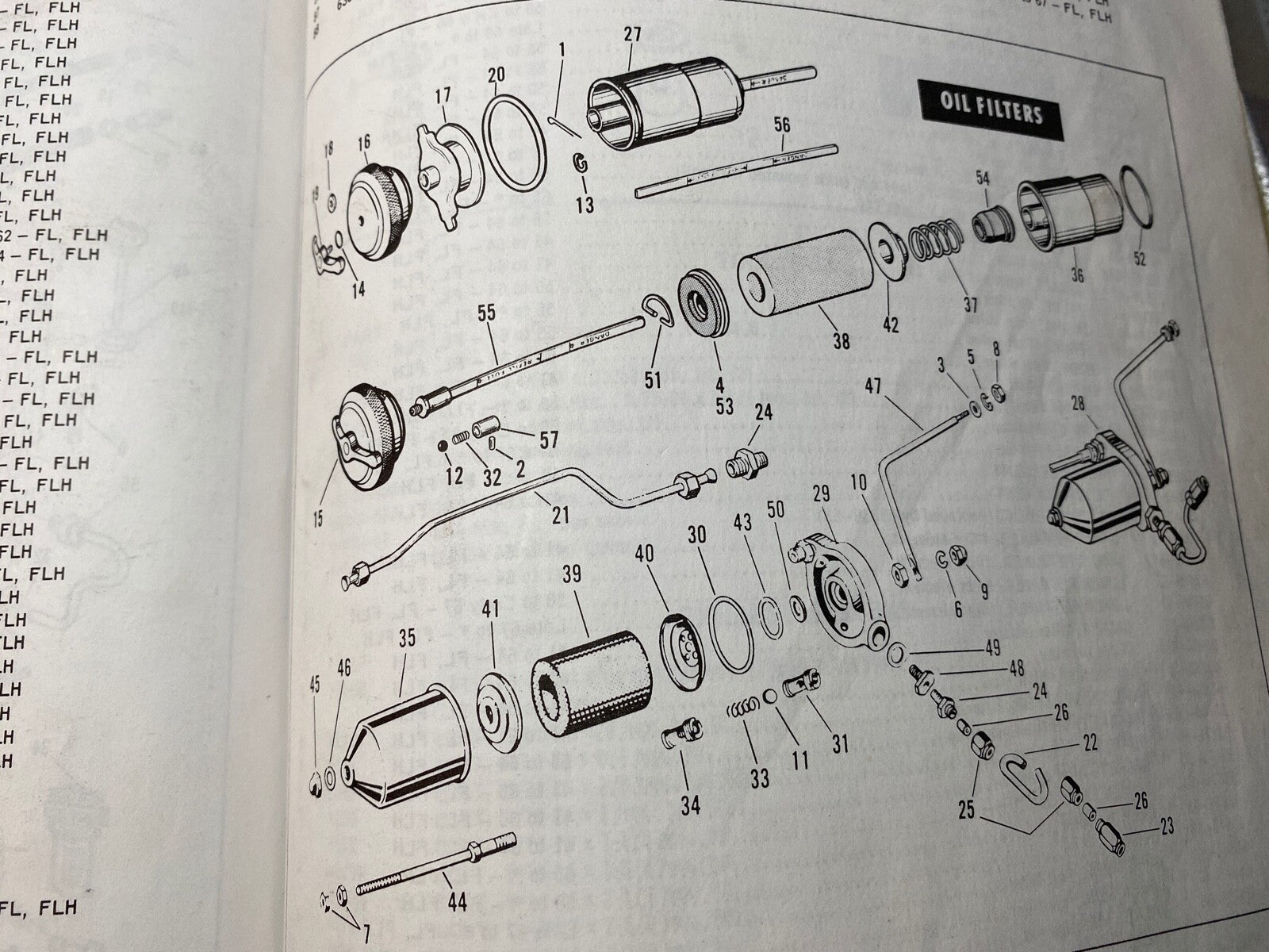 Harley NOS K-Model Pan Sportster Oil Filter Lower Retainer 1953-67 OEM# 63846-53