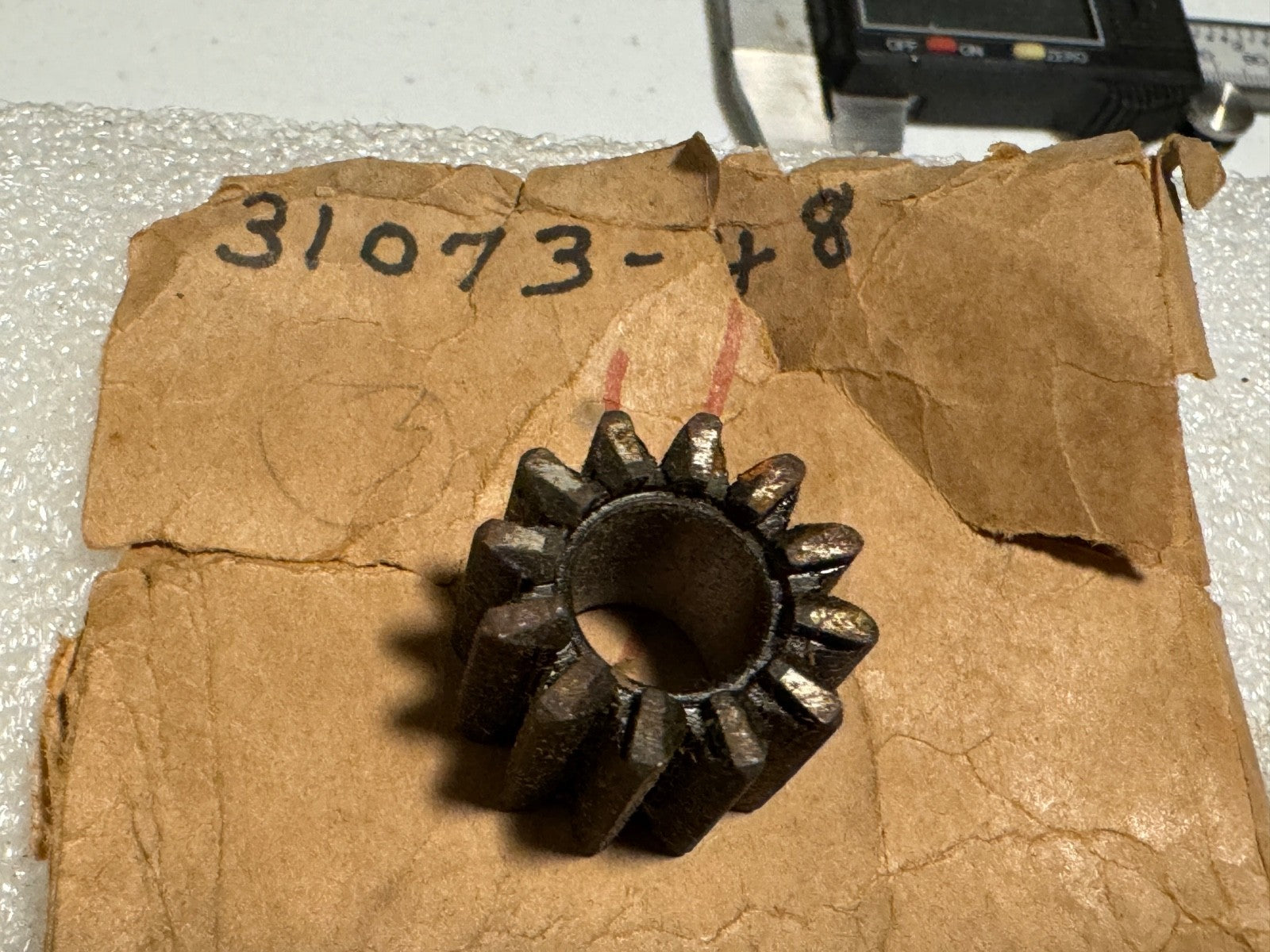 Harley NOS OEM 31073-48 Radio Generator Drive Gear 1949-1951 12 Tooth