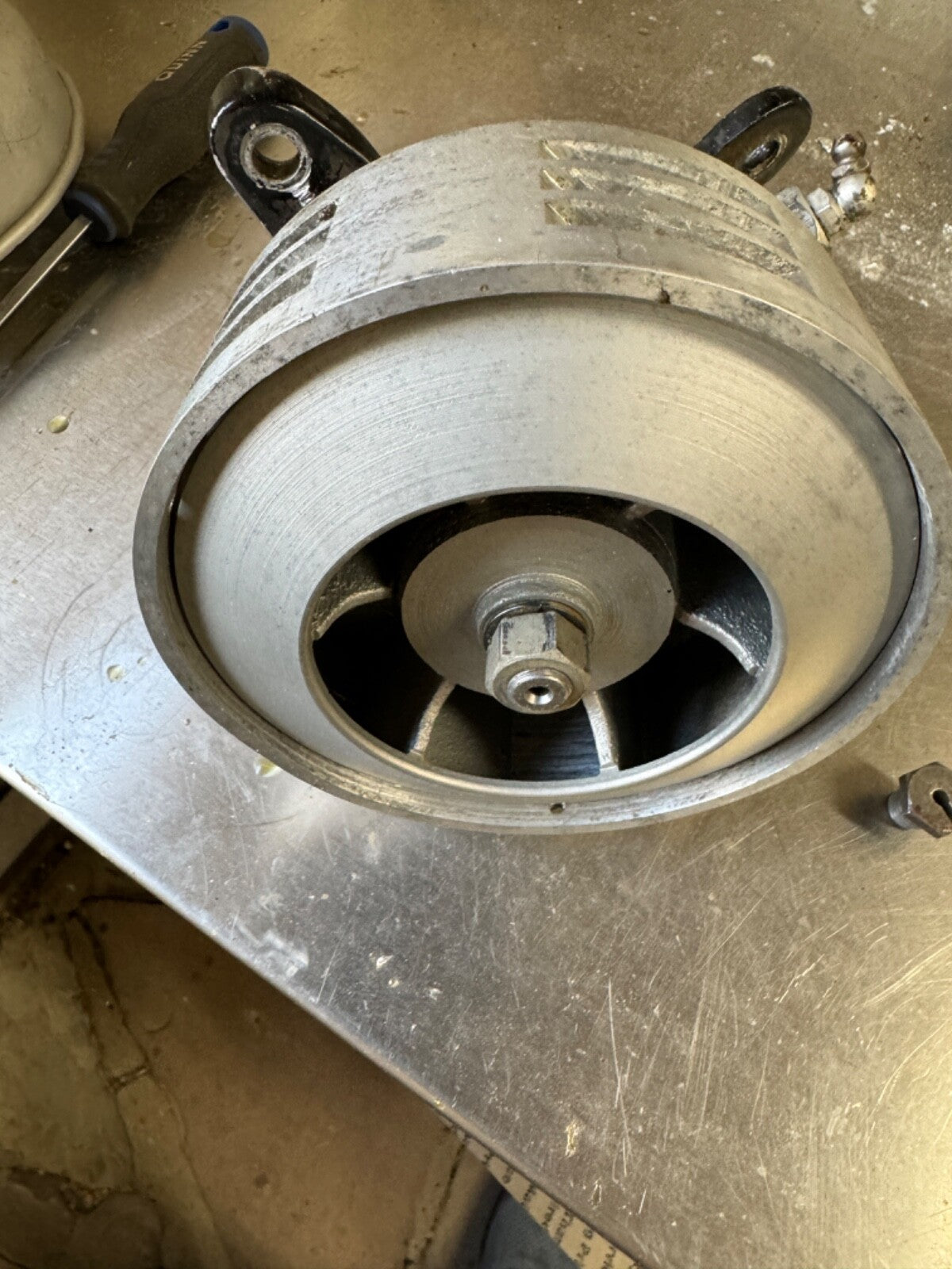 Harley Or Indian Sterling Model 34 Front Wheel Siren 1931-1952 VL, RL, WL