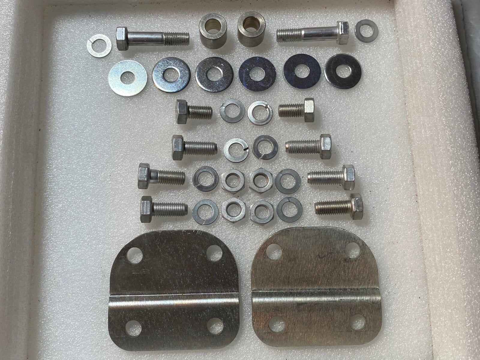 Harley Panhead Shovel Windshield Mounting Extensions W/ CP Hardware 1960-84 USA 