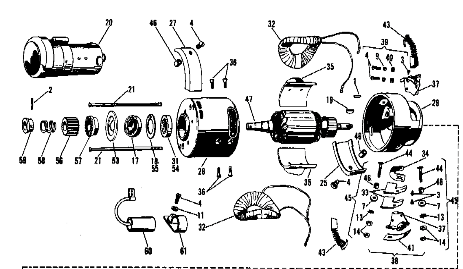 Harley NOS OEM 31037-58 Generator Oil Deflector Model 58R Radio Generator