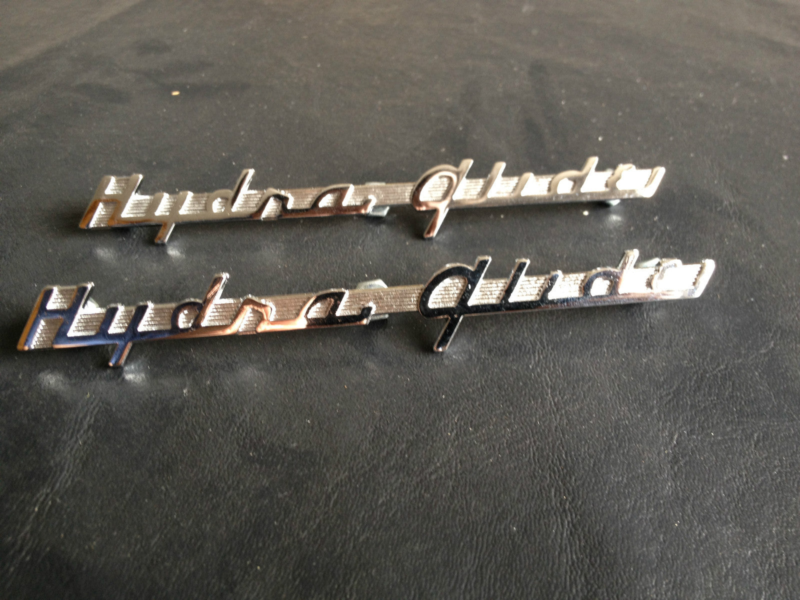 Harley Panhead Hydra-Glide Fender Emblems Shovelhead OEM 91582-50 Evo TC-88 