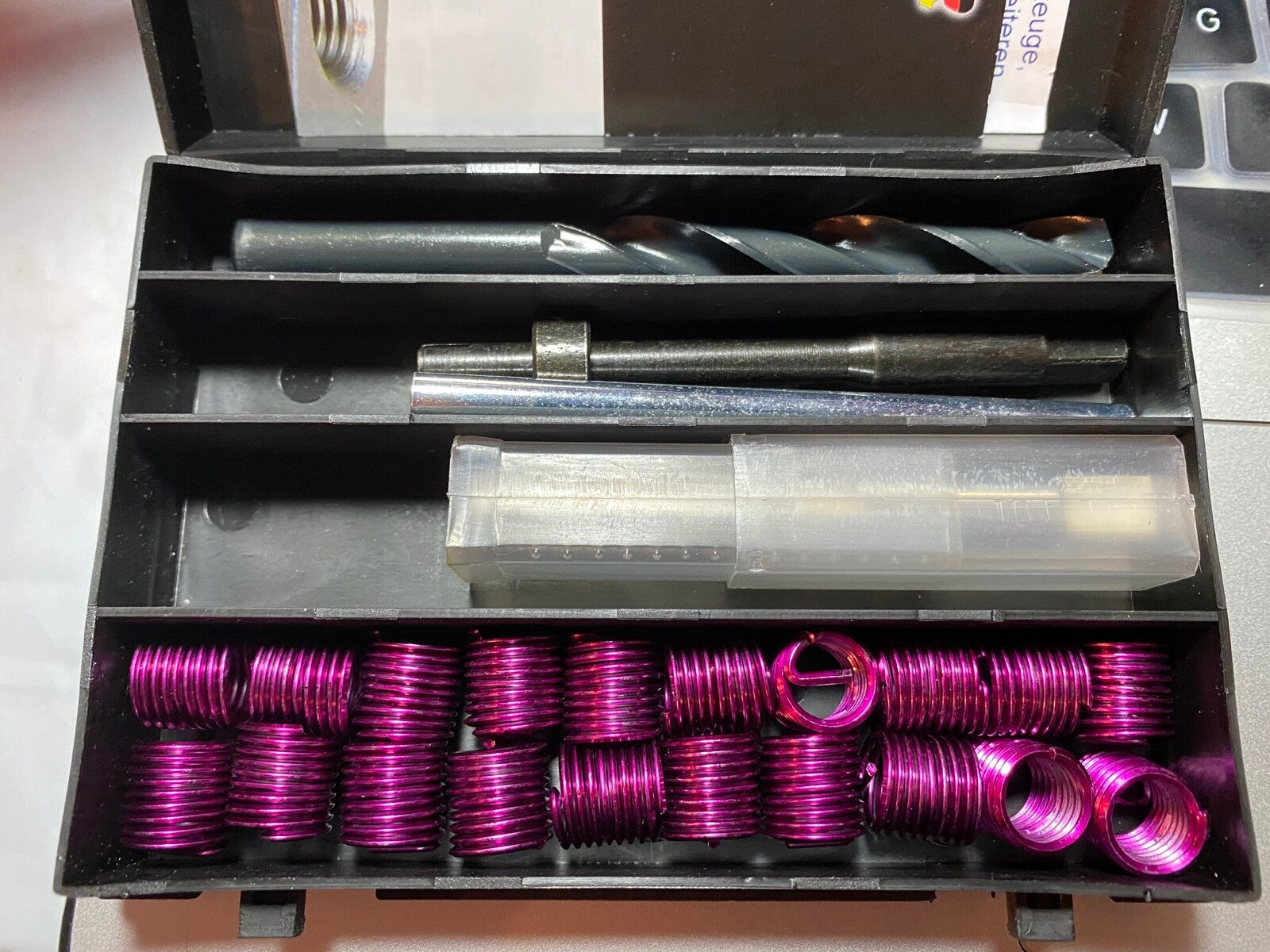 Harley 7/16"-16 Heli-Coil Thread Insert Kit w/ 20 coils Knucklehead Flathead