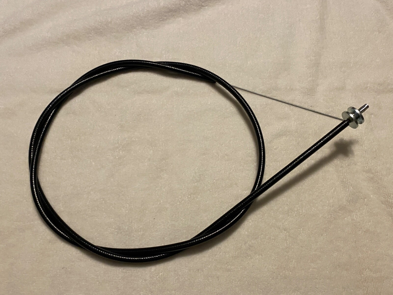 Harley 38618-52 Panhead Cloth Covered Hand Clutch Mouse Trap Coil Cable 1952-60