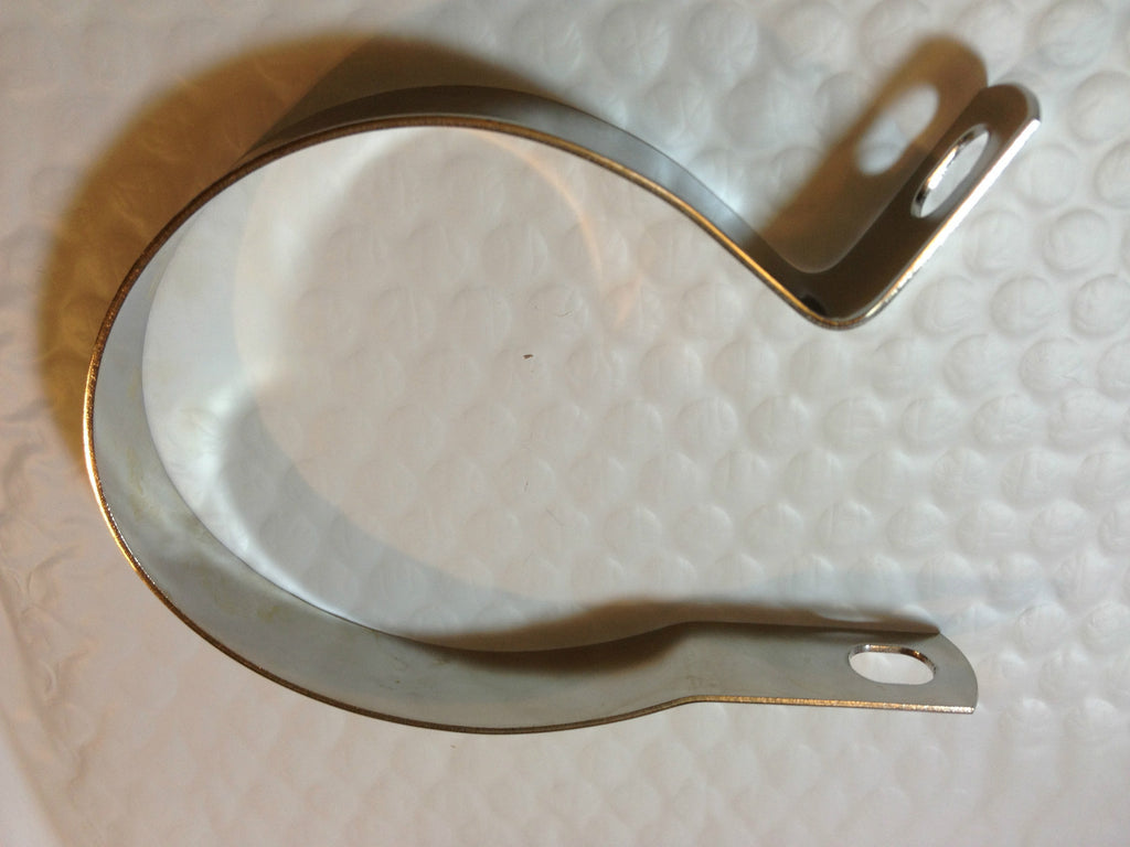 Harley Sportster XL XLCH Stainless Electric Starter Clamp Bracket 1967 to 1980 