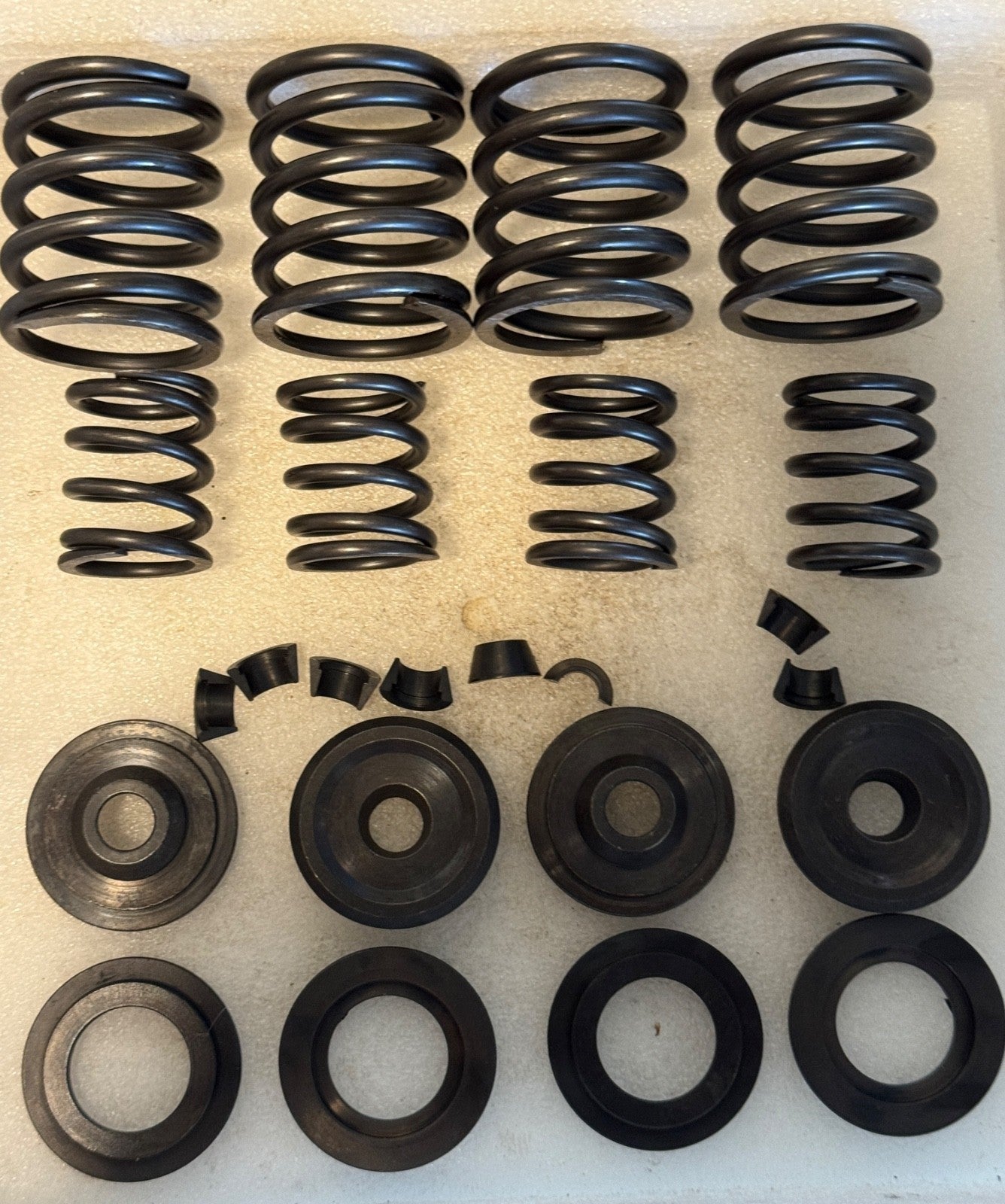Harley 168-36 Knucklehead Valve Spring Kit Collars Keepers 1936-1947 USA
