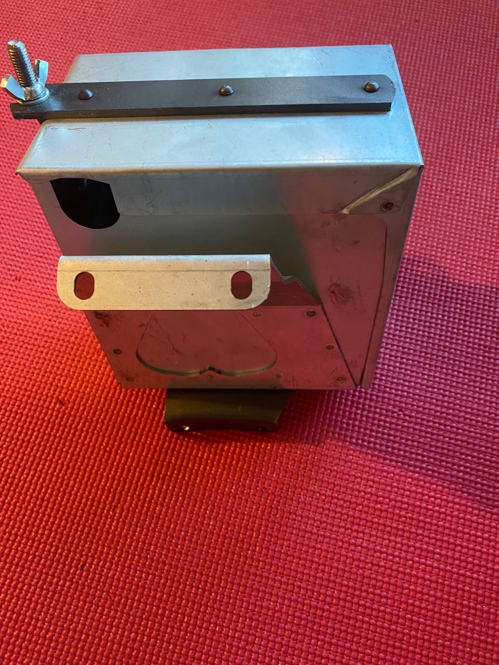 Harley VL Battery Box W/ Bracket 1934-1936 OEM# 4404-34 Raw Steel European Made