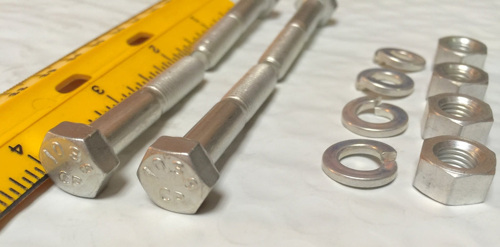 Harley CP-1038 5/16”-24 x 1 13/16" Bolts w/ Nuts & Lock Washers x 4 OEM 4042 Cad