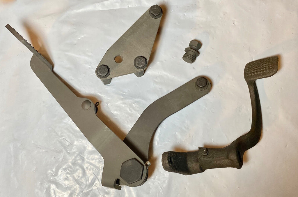 Harley WR WRTT Cast Stubby Brake Pedal Fit 37-52 WL & WR Track Bike TROG Bobber 