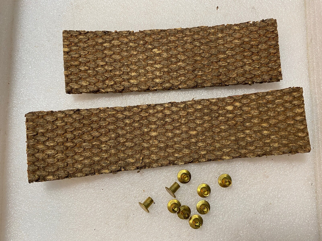 Harley 4113-28A Front Brake Shoe Lining Pad Kit 28-34 C B Single Pup DL 