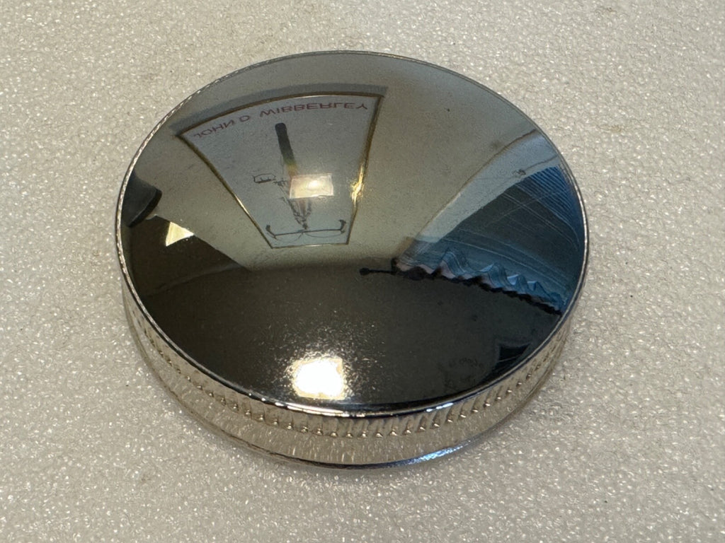 Harley 3507-37 1937-41 Early 45 Servicar Nickel EDM Oil Tank Cap W WL "A" Euro