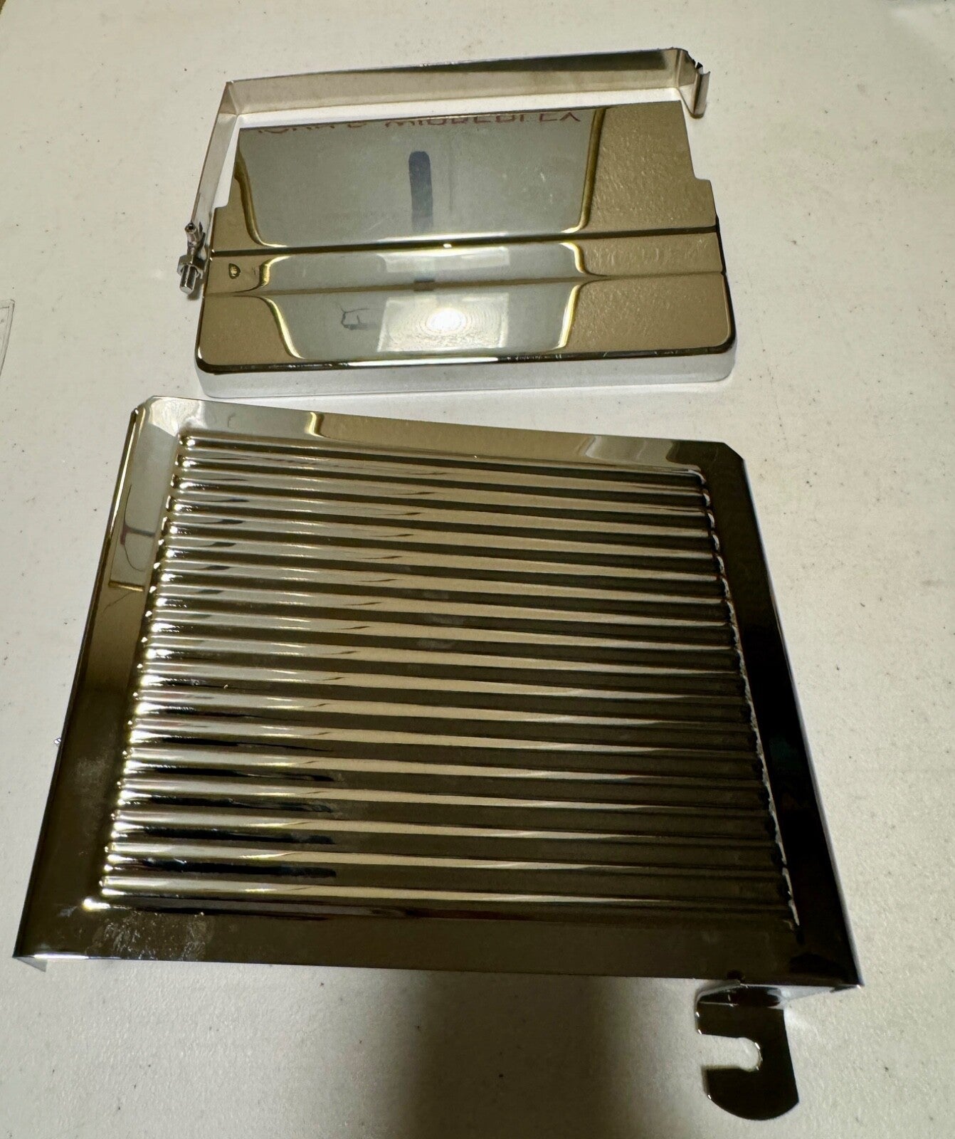 Harley 1965-1969 Electra-Glide Chrome Battery Cover Three Piece Kit 66378-65