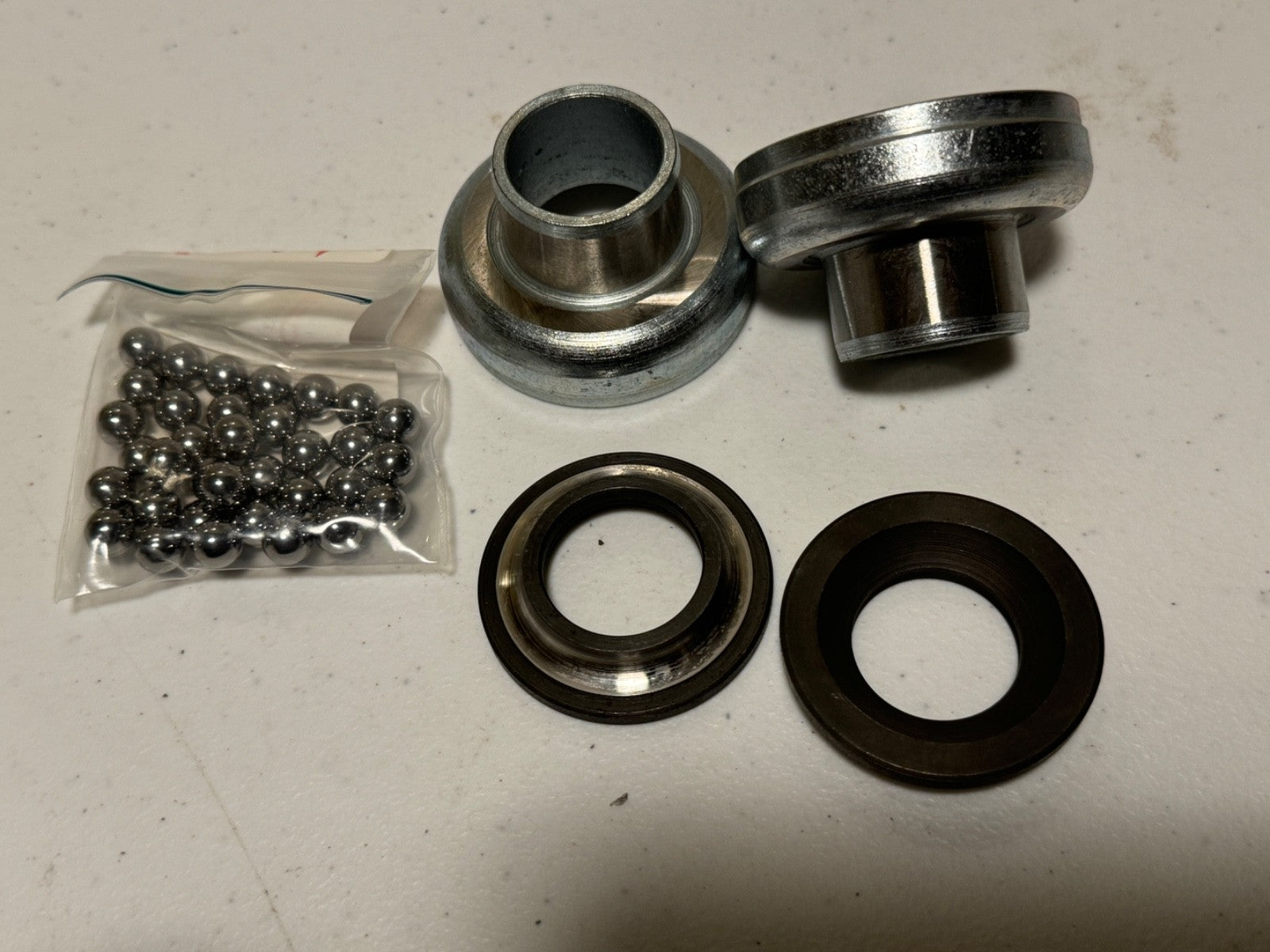 Harley WL WLA WLC Servicar Cad Neck Cup Fork Kit 1940-57 European Made