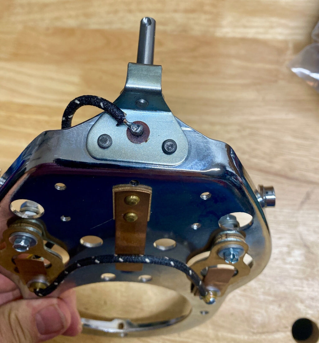 Harley Pre-Wired Cat Eye Dash Base Knucklehead  UL WL  1939-45 European/USA