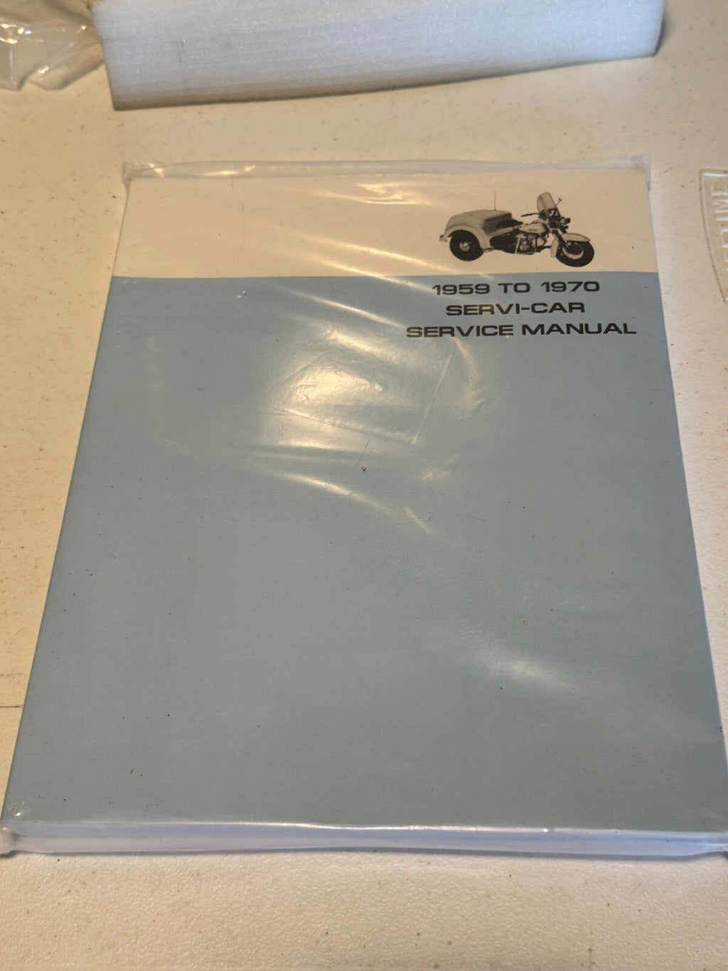 Harley 1959-70 Servicar Service Shop Manual Wiring Diagrams, Engine, Driveline