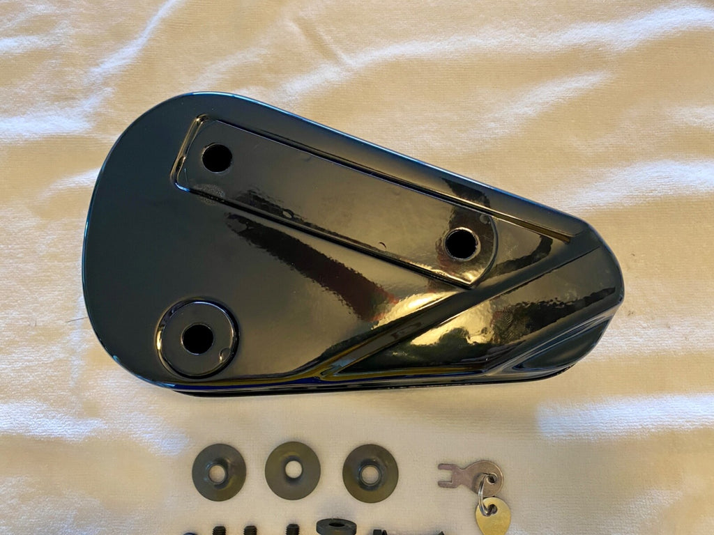 Harley WL WLA WLC WLD Oval Tool Box W/ Mount Kit 1940-52 OEM# 3452-40