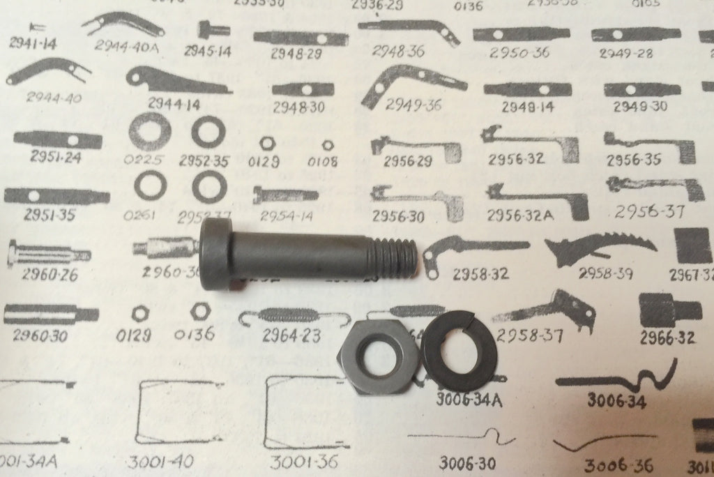 Harley Knucklehead VL JD Footboard Hinge Bolts 1914-1939 OEM# 2954-14 WL UL 