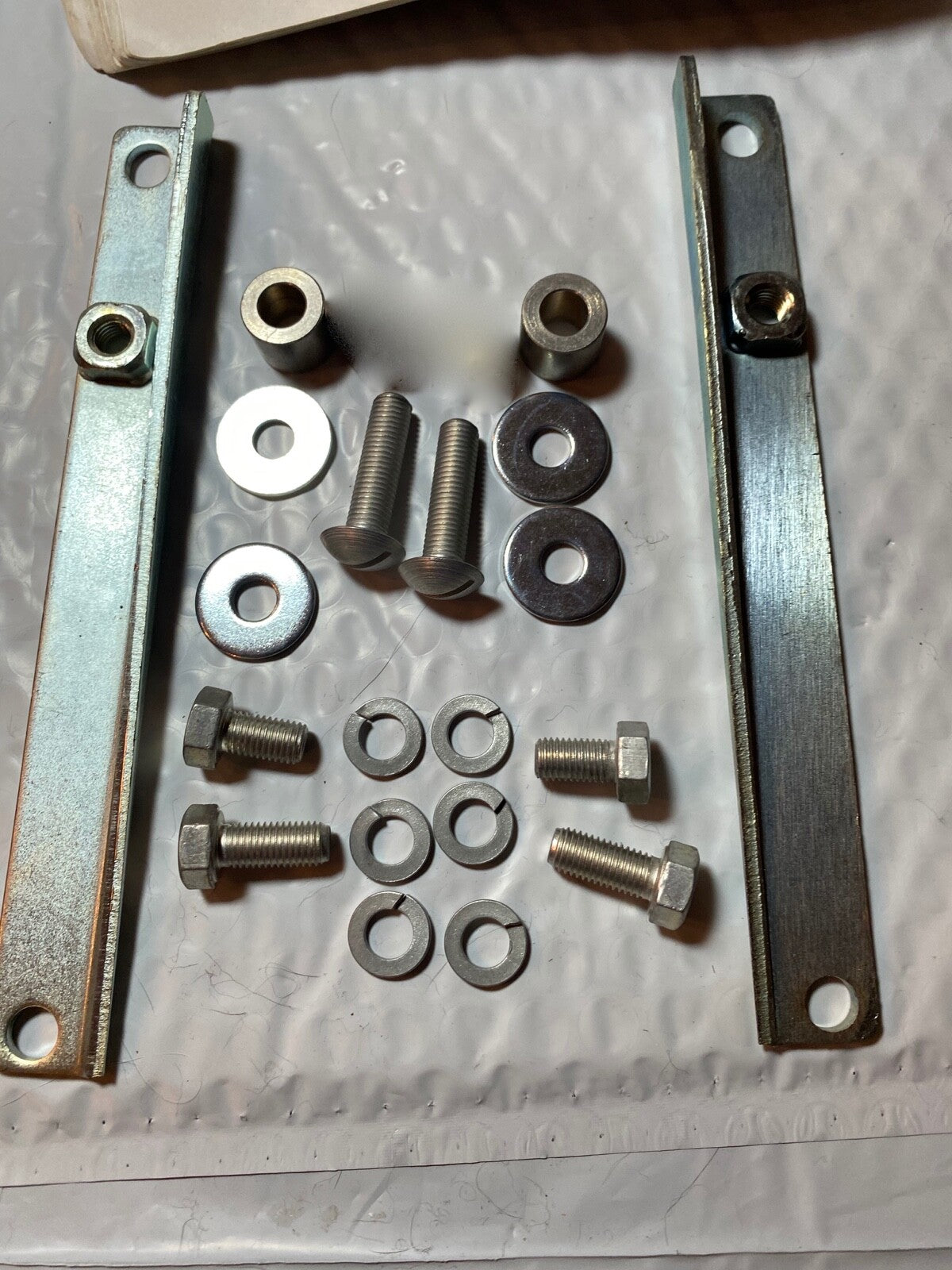 Harley Panhead Shovelhead Windshield Mounting Brackets w/ CP Bolts 1949-84 USA 