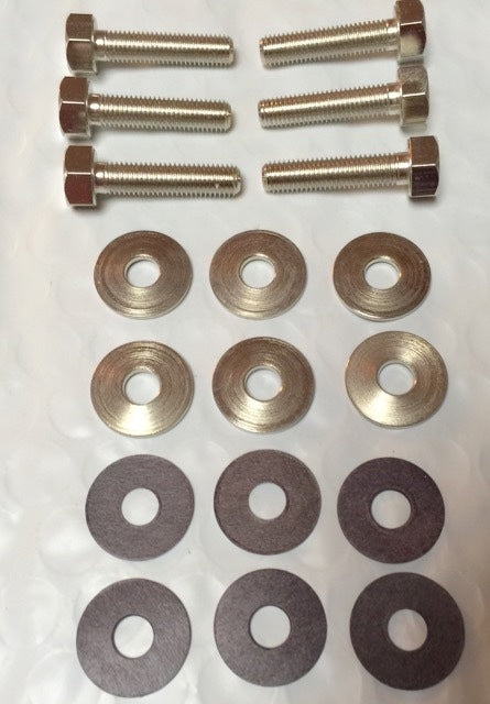 Harley Gas Fuel Tank Top Mounting Kit JD VL Single 1918-36 OEM# 3532-18 Nickel