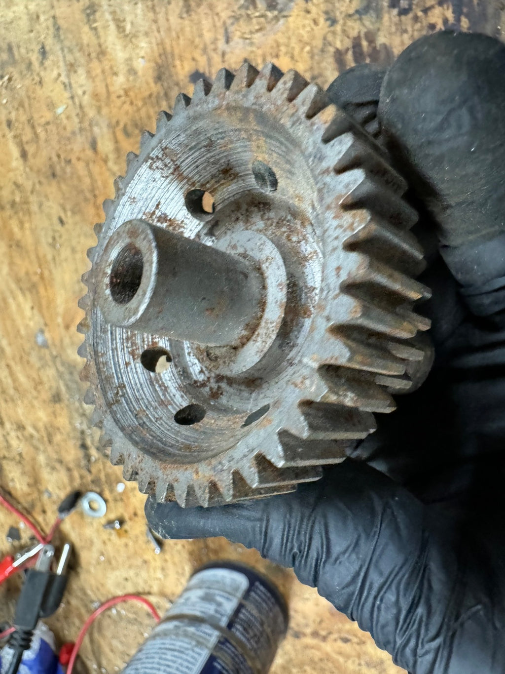 Harley OEM VL #2 Rear Inlet Cam Gear 1930-1936 OEM# 611-30C (5)