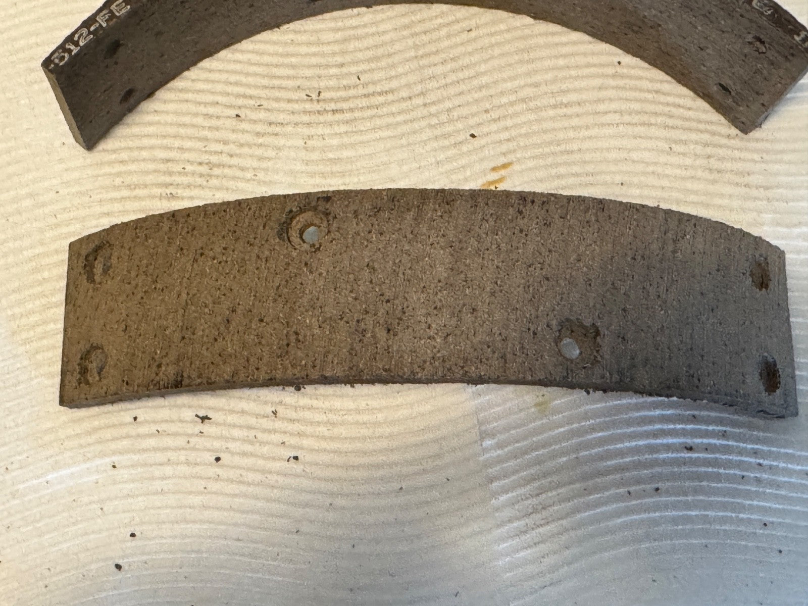 Harley 4044-38 41848-38 Rear Brake Lining w/ Rivet Set 1938-1957 Knucklehead Pan