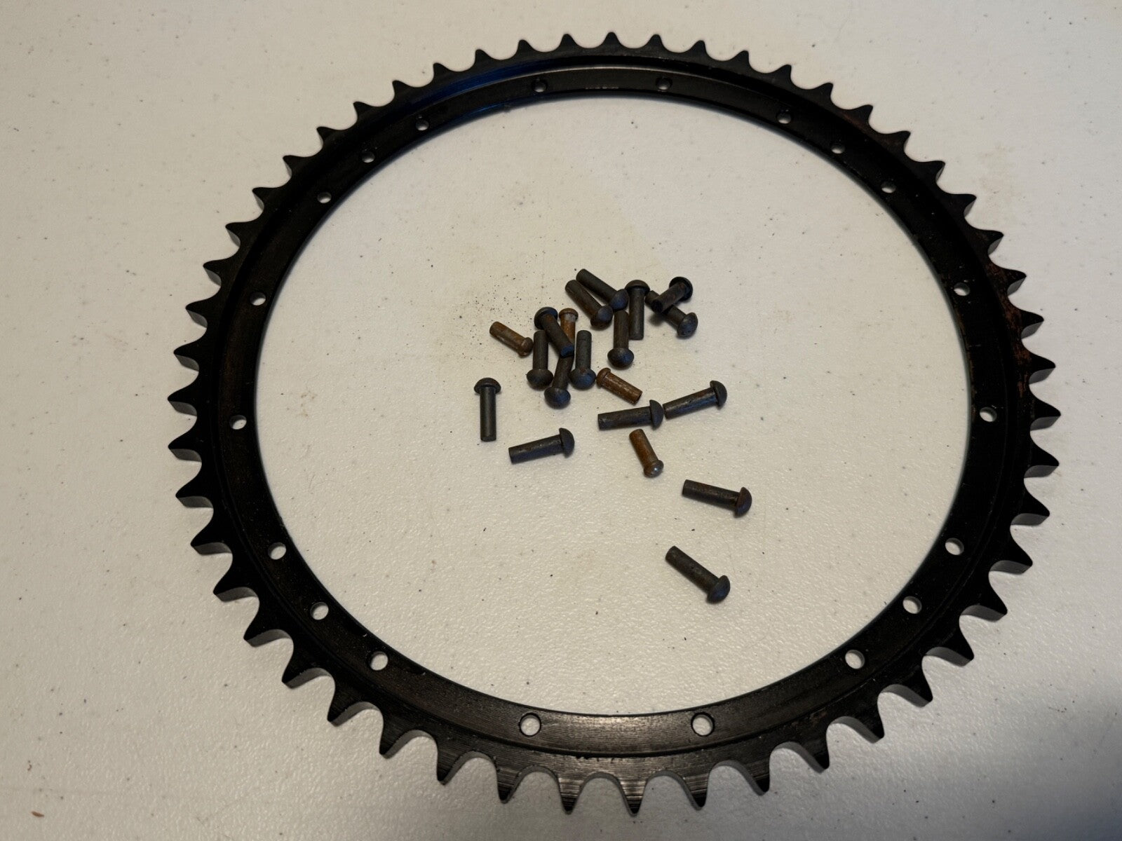 Harley NOS Panhead Duo-Glide Electra Rear  Brake Drum Sprocket 1962-66 41470-62