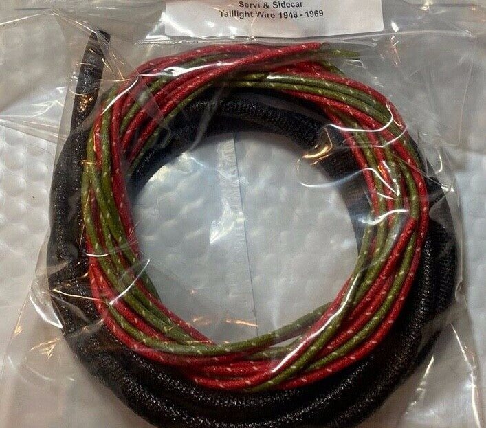 Harley 70271-48 Complete 1955-1969 Sidecar Wiring Harness Kit USA