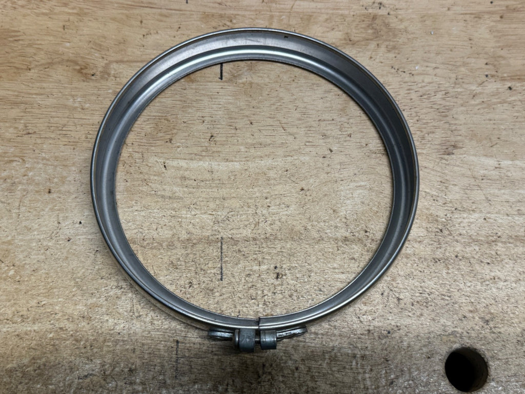 Harley NOS 67712-47 Chrome Headlamp Door Bezel 1948-1950 125S "Hummer"