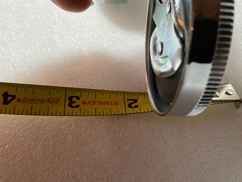 Harley 1937-41 Early 45 Servicar Chrome EDM Eaton Gas & Oil Tank Caps W WL 