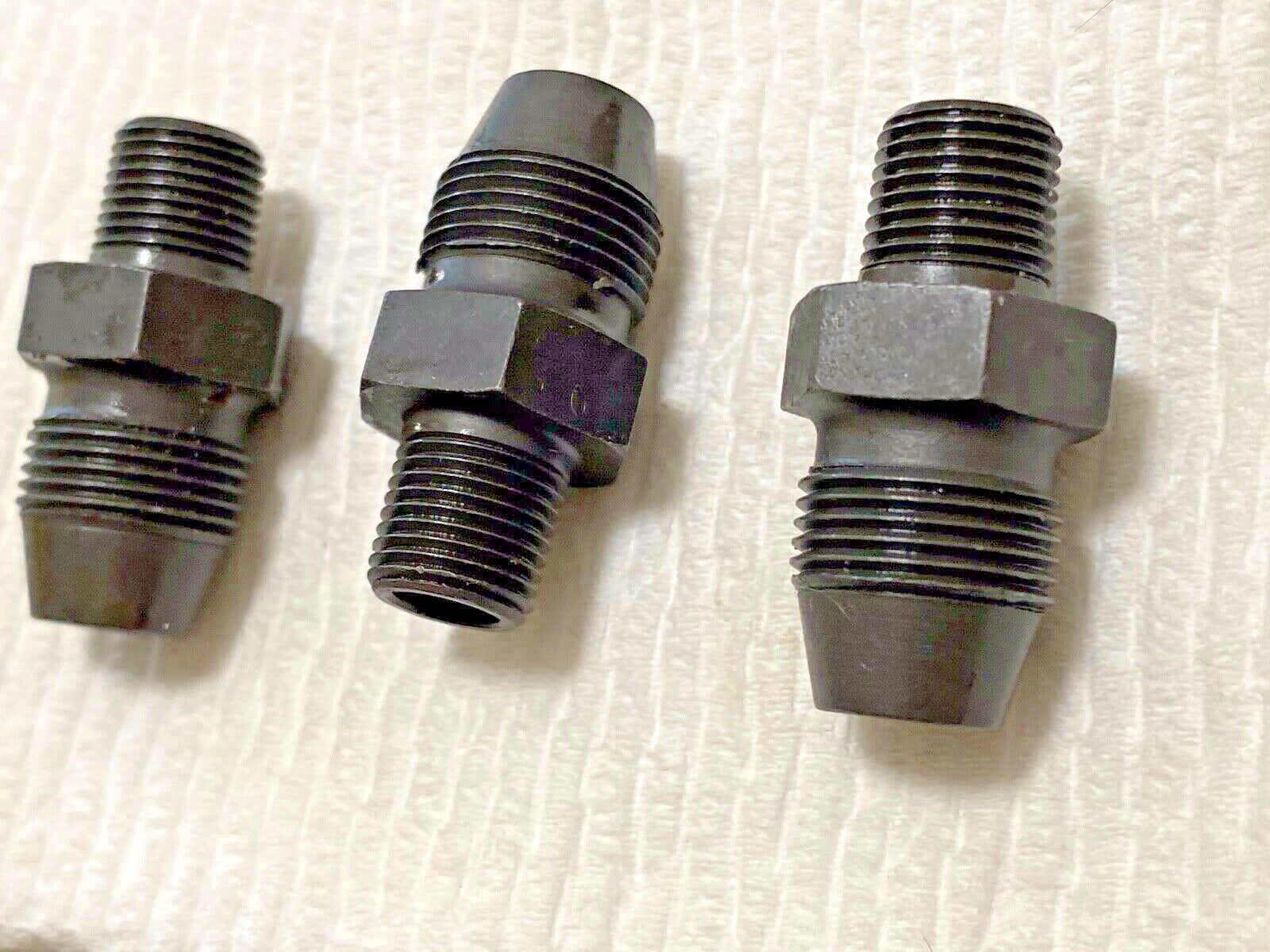 Harley WLA WLC 45" Oil Line Nipple Fittings Parkerized OEM# 3577-15 63533-15 USA