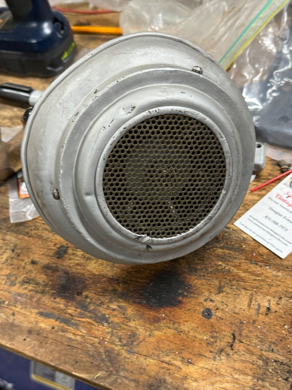 Harley Or Indian Sterling Model 34 Front Wheel Siren 1931-1952 VL, RL, WL