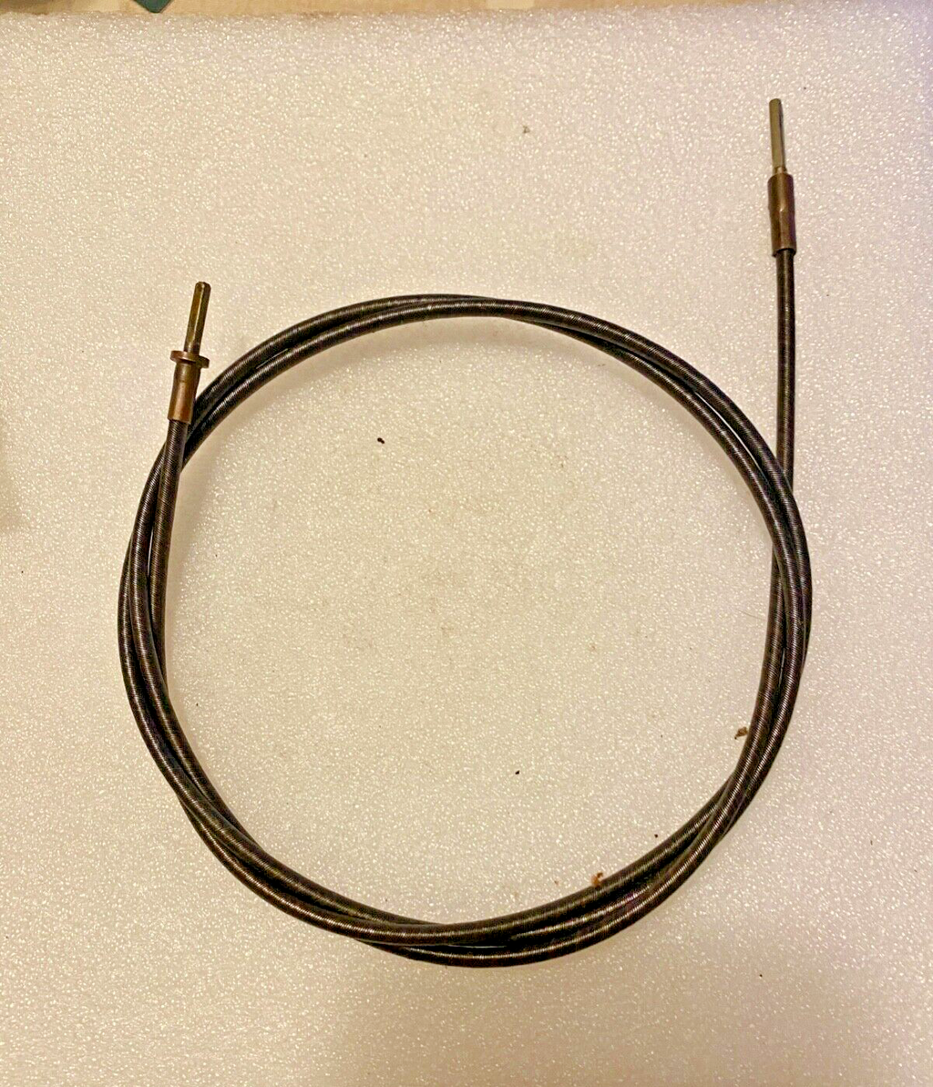 Harley NOS OEM 1937-40 WL Speedometer Inner Cable 11132-37 48" long S-W