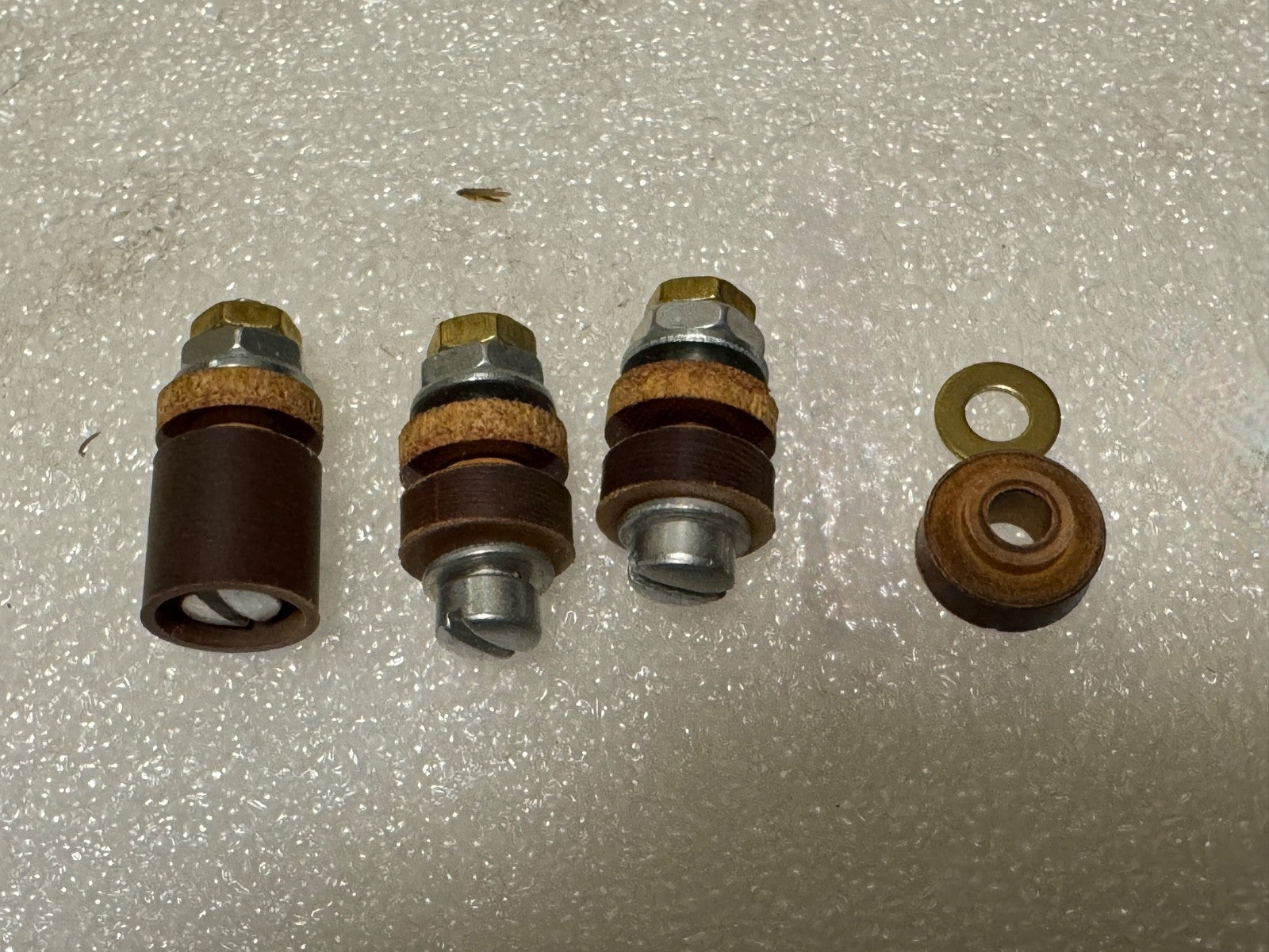 Harley Knucklehead UL WL Servi Horn Mount & Fender Lamp Terminal Kit  1945-57