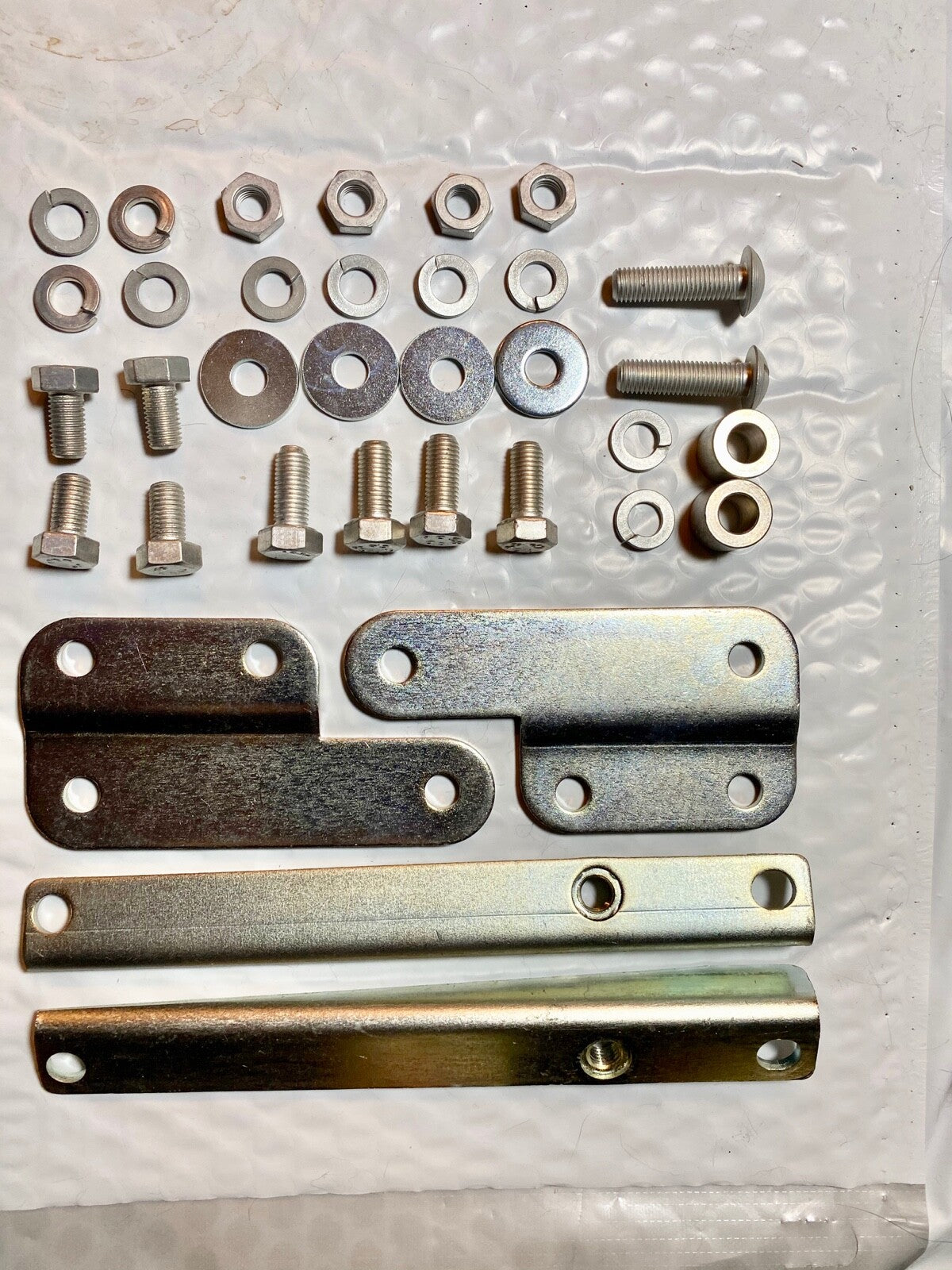 Harley Panhead Windshield Mounting Brackets w/ Extensions CP Bolts 1949-59 USA 