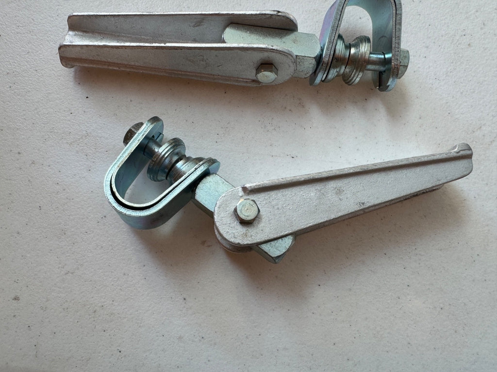 Harley NOS Dixie Superior Atlas Aluminum Highway Foot Peg Kit Panhead Knuckle