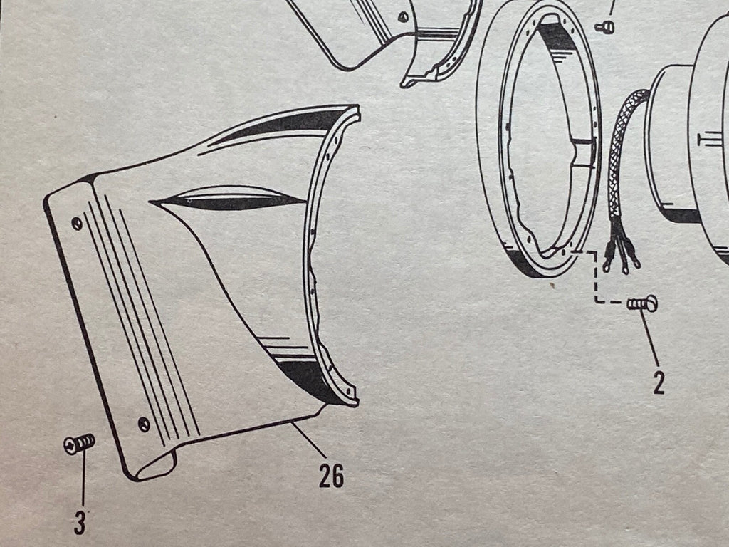 Harley Headlamp Cowl Screw Kit 1960-84 Shovelhead Panhead Electra Moose Head
