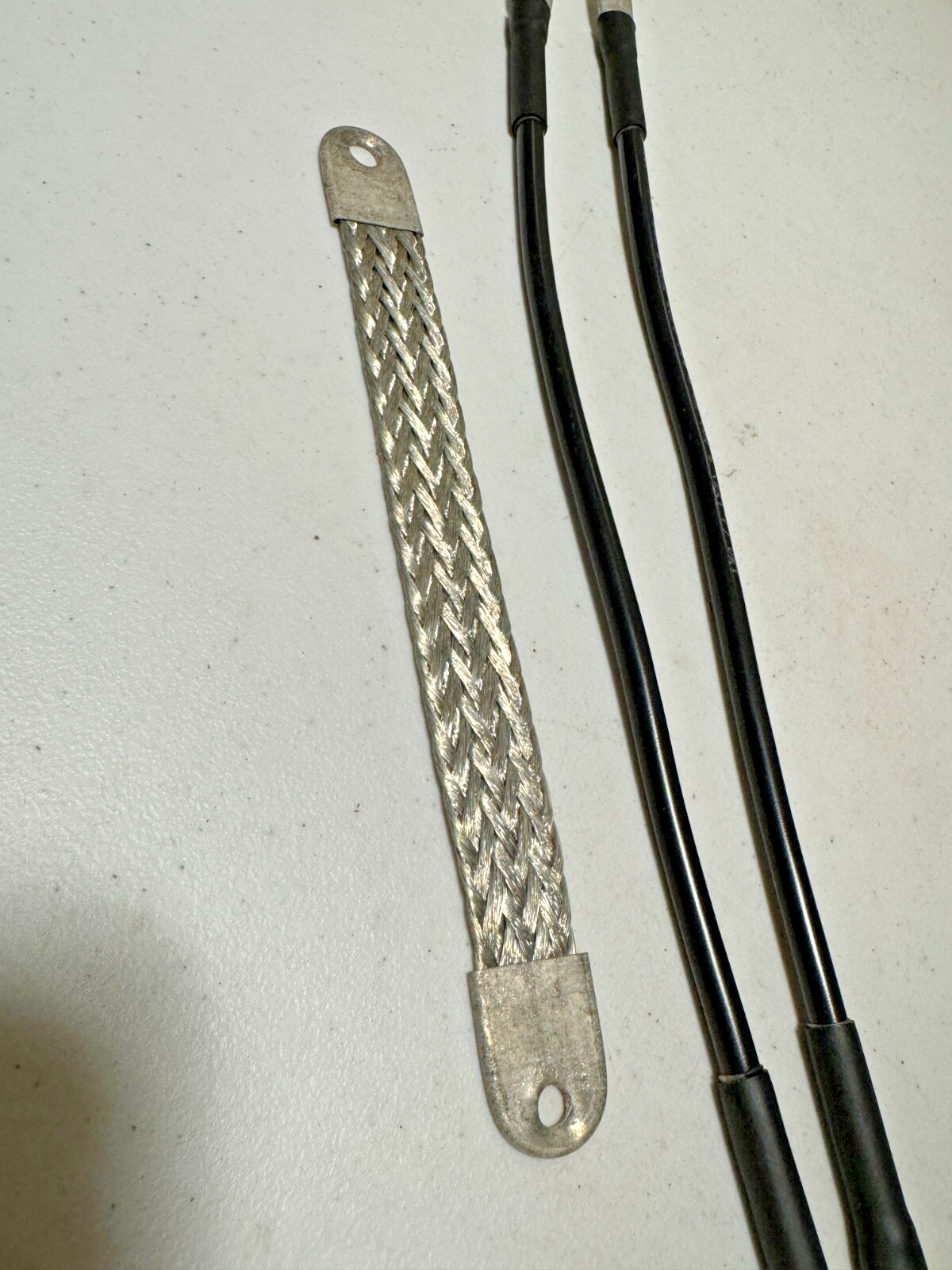 Harley XLH Battery & Starter Cable Set 1967-78 70069-65B; 70235-67