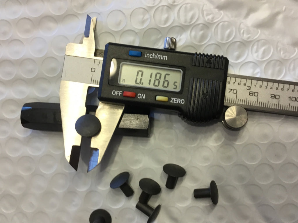 Harley 3/16 x 1/2" Fender Rivets & Tool Single Knucklehead VL WL Panhead 0315 