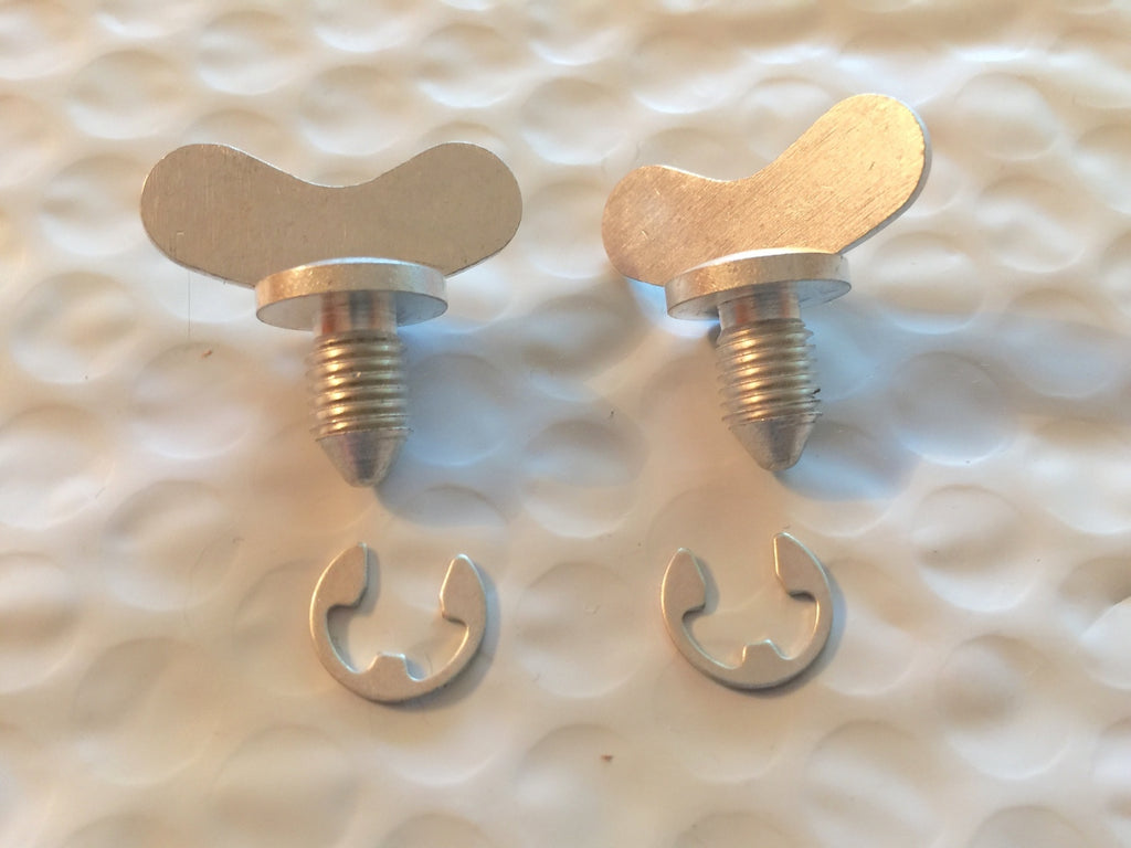 Harley K-Model & Sportster Tool Box Wing Stud Screws & Clip 52-66 OEM# 64500-52A
