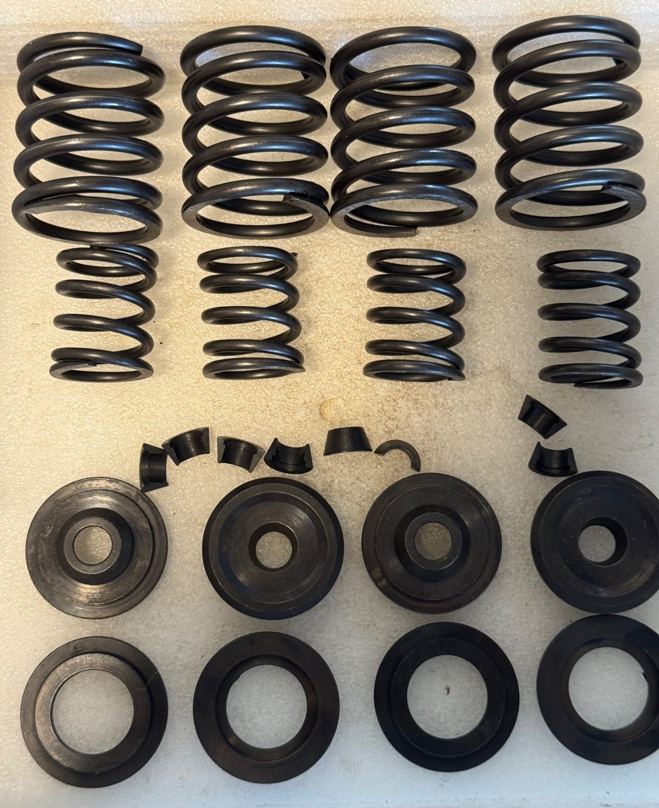 Harley 168-36 Knucklehead Valve Spring Kit Collars Keepers 1936-1947 USA