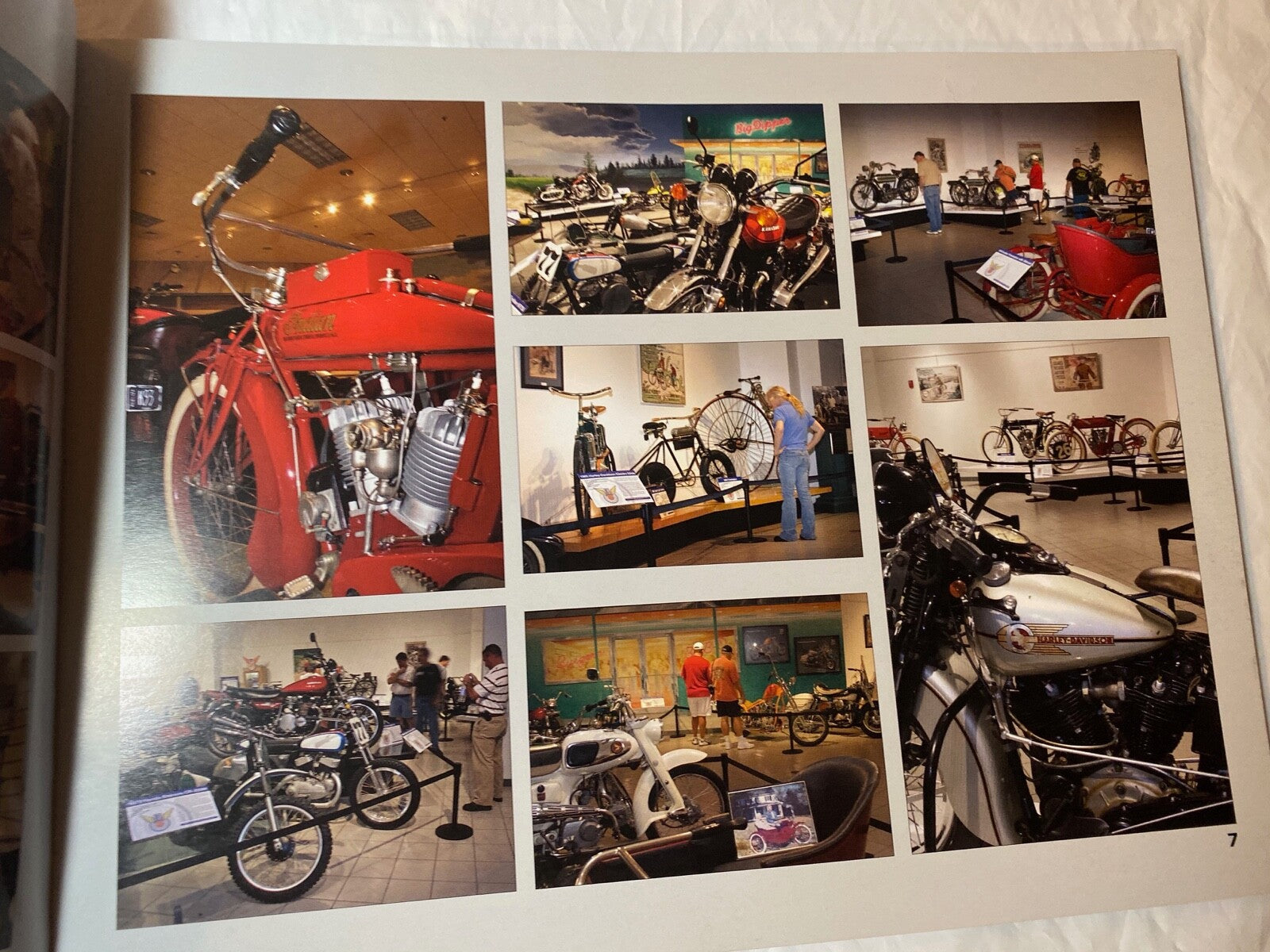 AMCA Two Wheeled Treasures Vintage Harley Indian Pope Henderson Triumph BSA