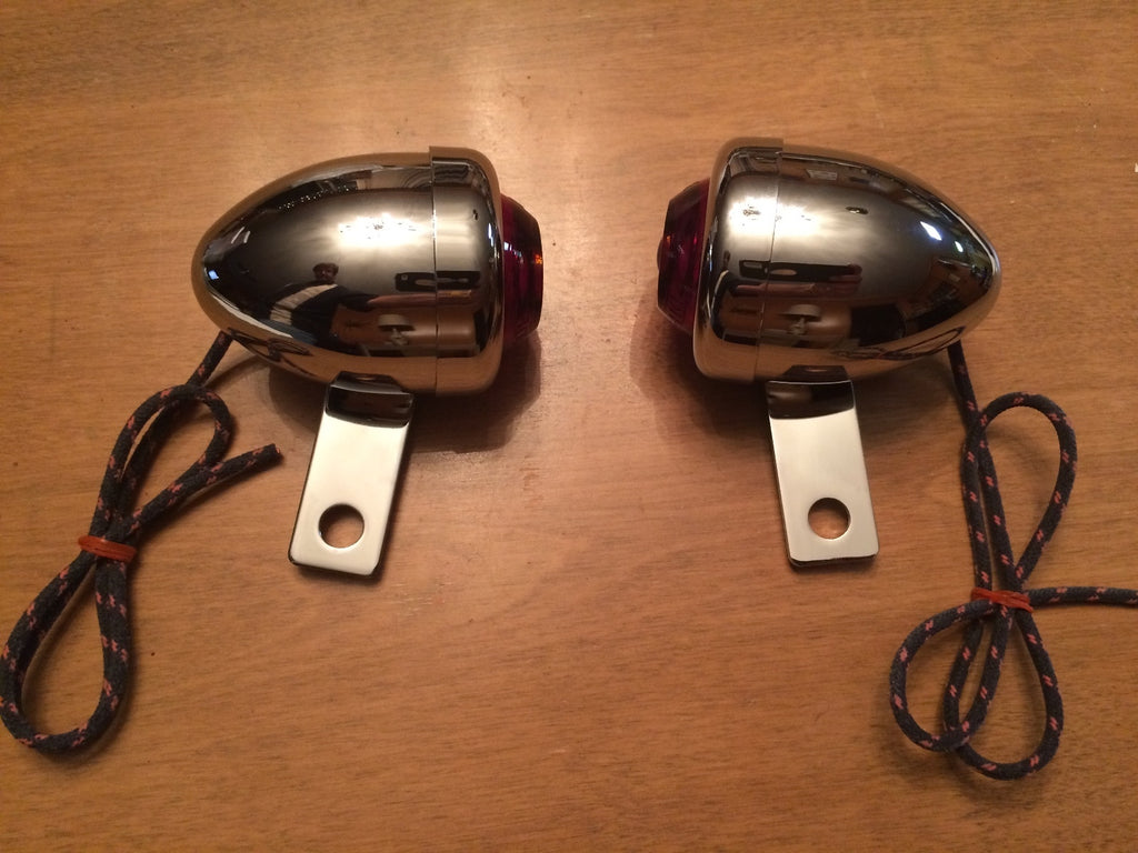 Harley-Davidson GUIDE DH-49 P-H7 Bullet Lights Flathead Knucklehead Panhead