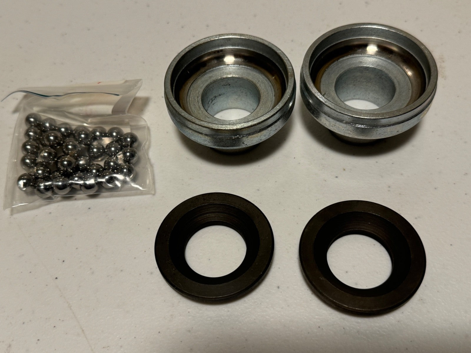 Harley WL WLA WLC Servicar Cad Neck Cup Fork Kit 1940-57 European Made