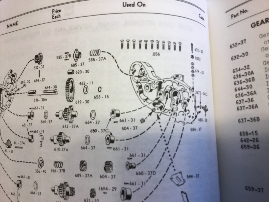 Harley VL RL WL Knucklehead UL Panhead WL WLA Chain Oil Adjuster Screw # 672-32